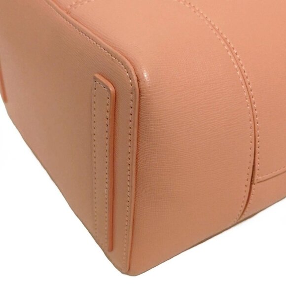 Auth FURLA Stacy - Pink Leather Handbag - Picture 10 of 10